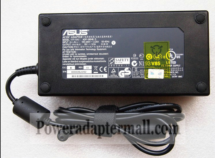 19V 9.5A 180W genuine ASUS ADP-180HB D AC power Adapter Charger